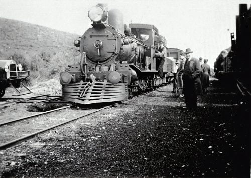 Steam Locomotive, Tasmania, circa 1925