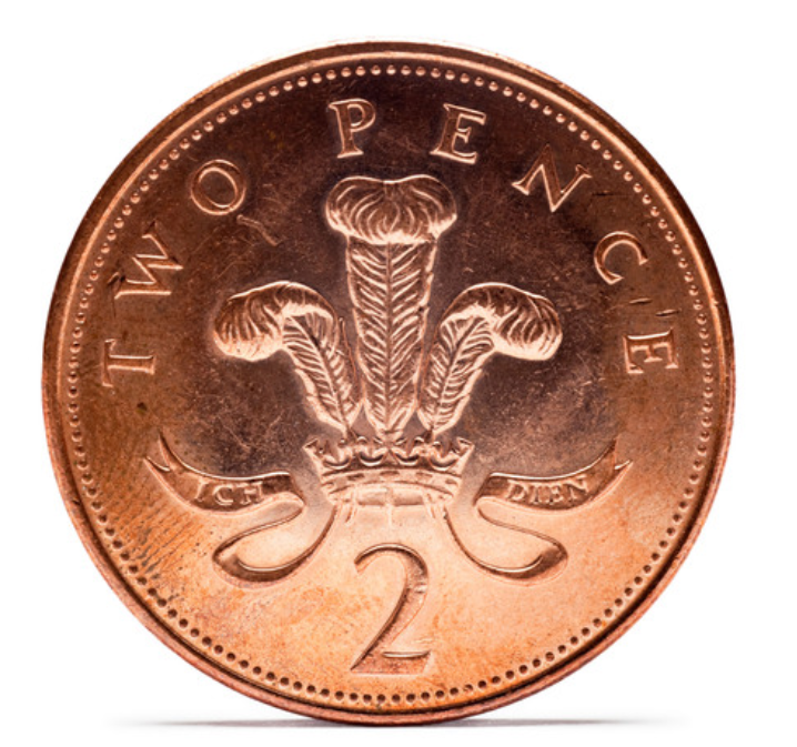 How much does a 2p Coin weigh?